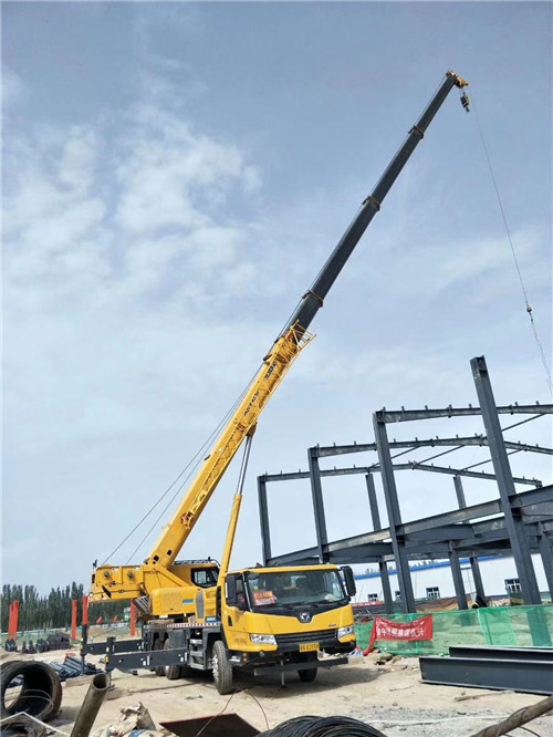 宁国市超高层建筑钢结构吊装案例
